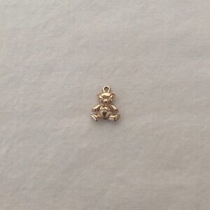James Avery Gold Stuffed Teddy Bear Charm